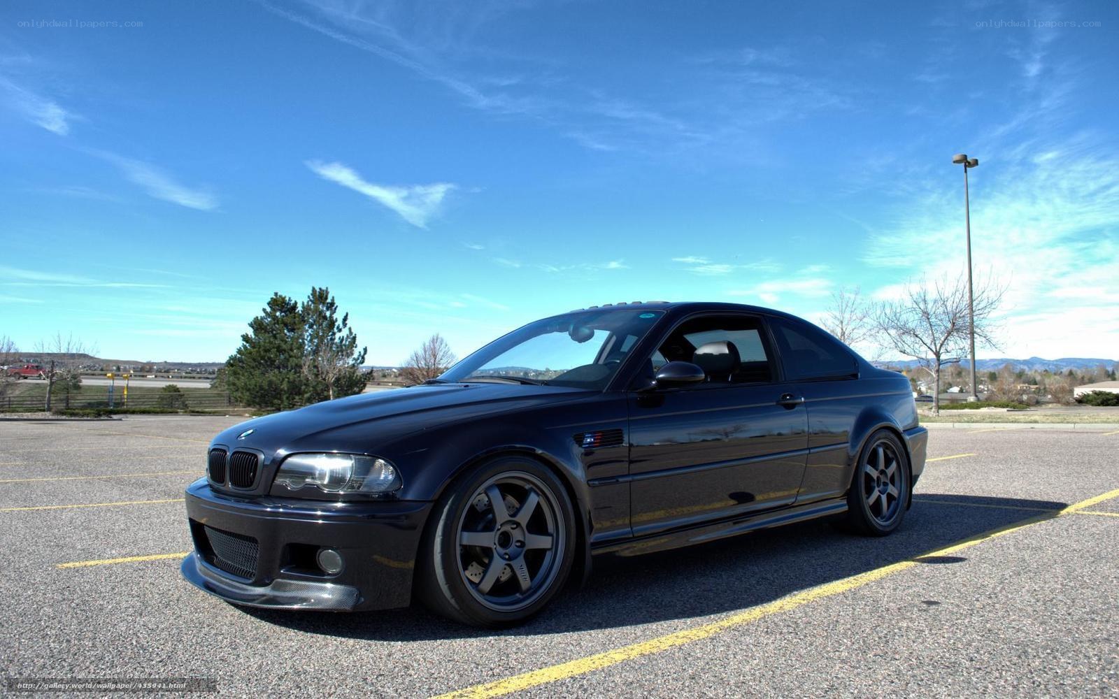 Black BMW M3 coupe
