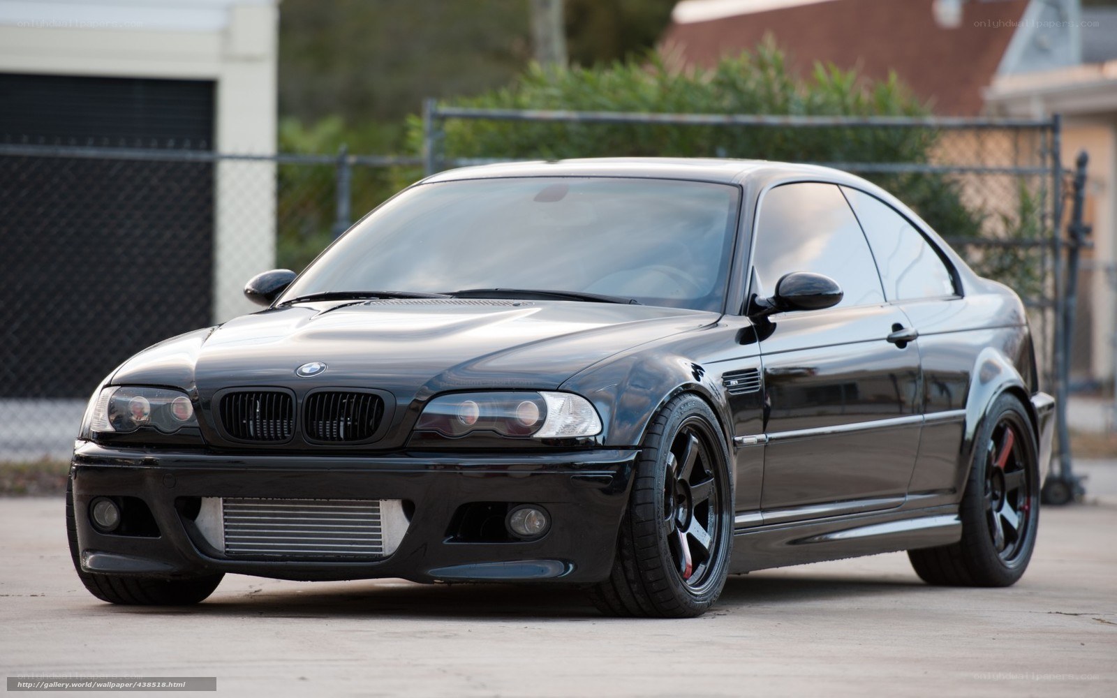 Black BMW M3 coupe