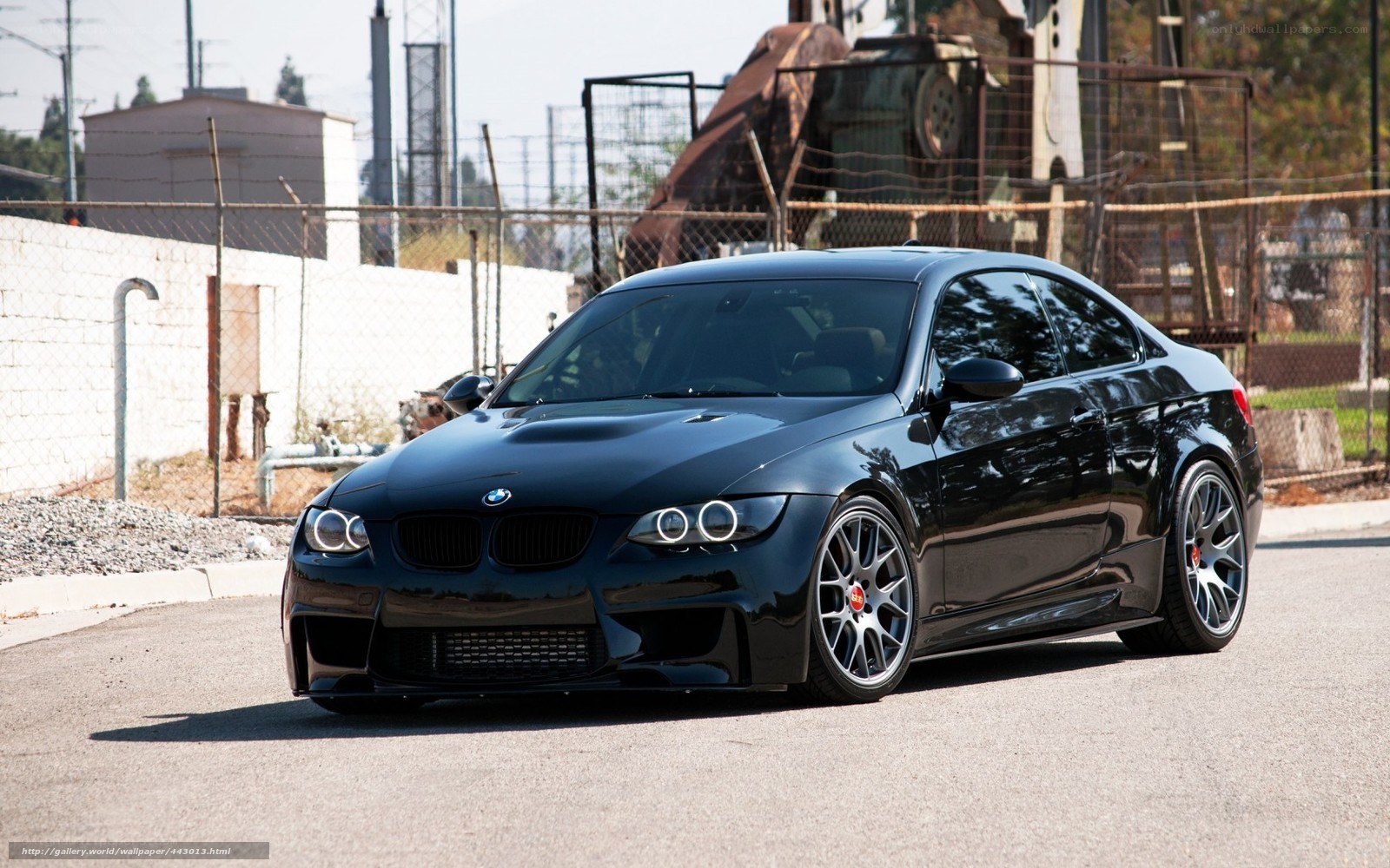 black bmw m3 coupe