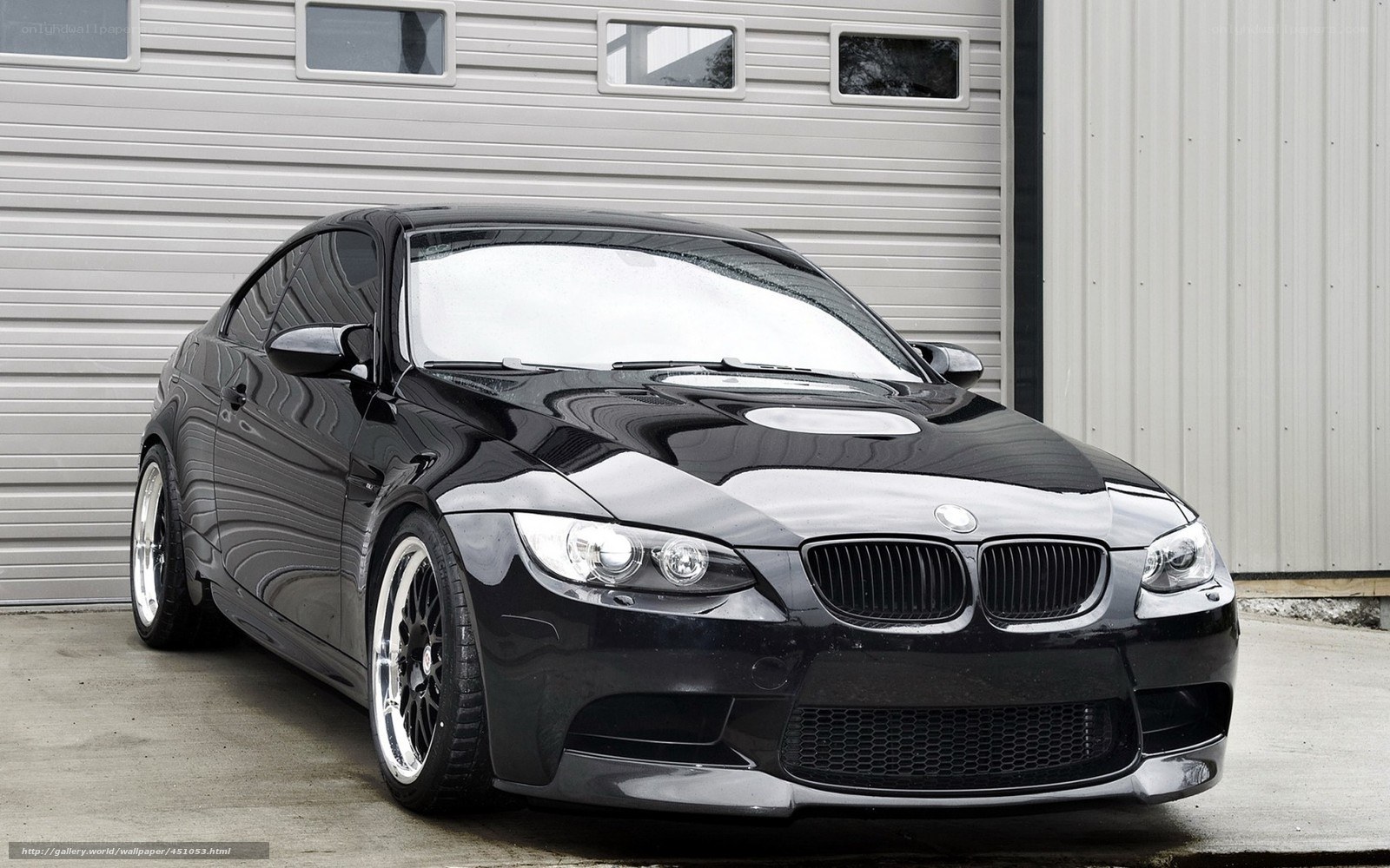Black BMW M3 coupe