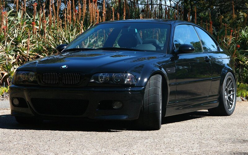 Black Bmw M3 Coupe — Calm, Afternoon, Photograph, Plants