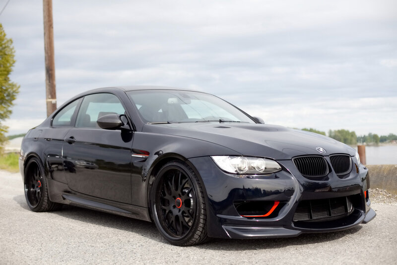 Black BMW M3 Coupe — Calm