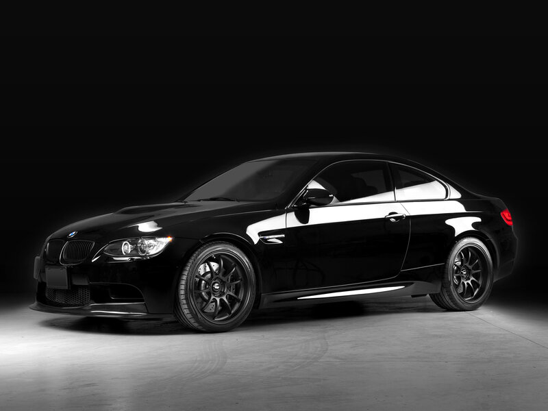 Black Bmw M3 Coupe — Dramatic, Photograph