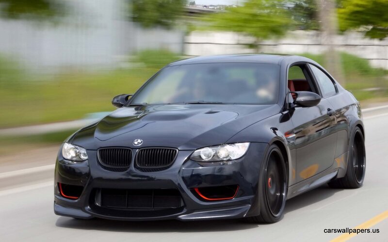 Black BMW M3 Coupe — Dynamic