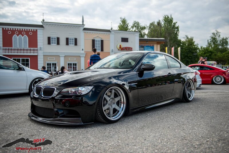Black BMW M3 Coupe — Outdoor