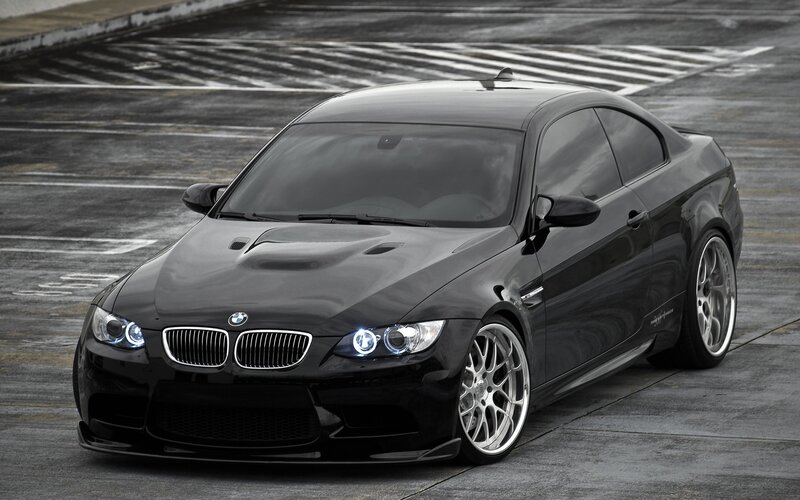 Black BMW M3 Coupe — Photograph