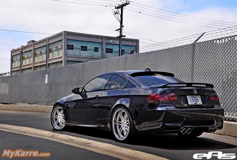 Black BMW M3 Coupe — Urban