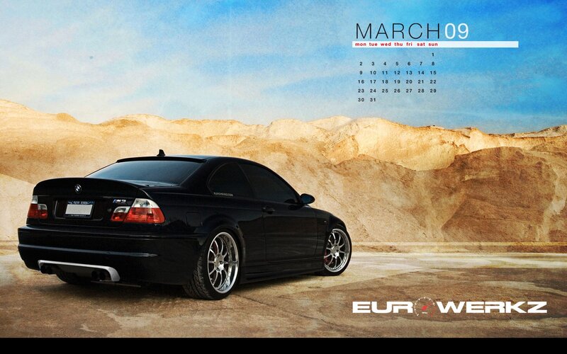Black BMW M3 Sedan — Dramatic