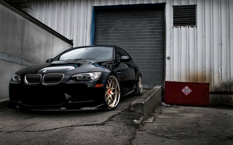 Black BMW M3