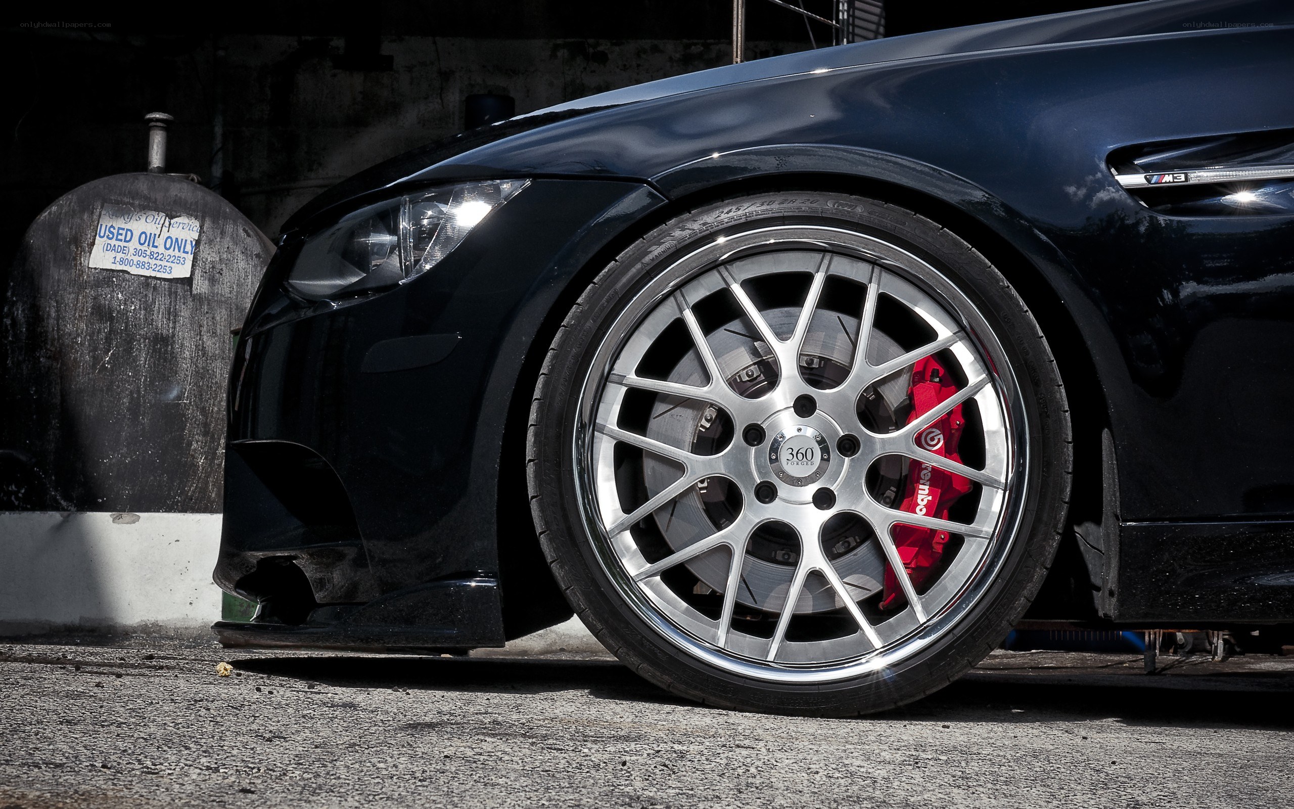 black bmw m3 wheel