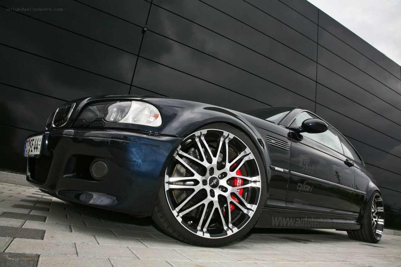 black bmw m3 with custom wheels