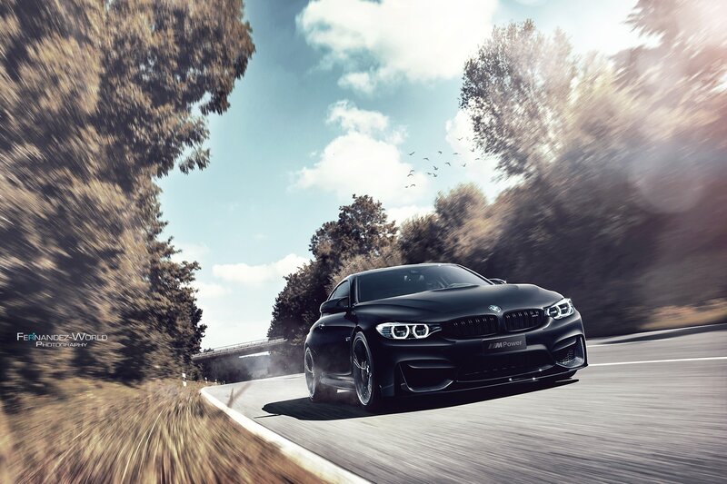 Black BMW M4 Car