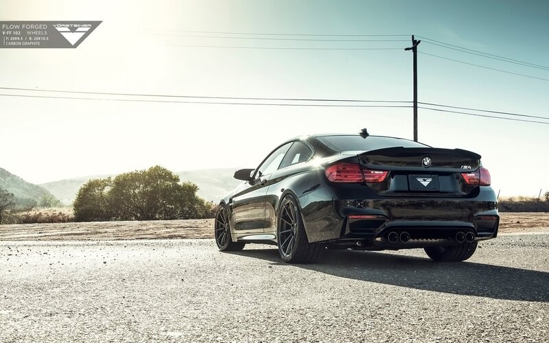 Black BMW M4 Coupe — Dramatic, Afternoon