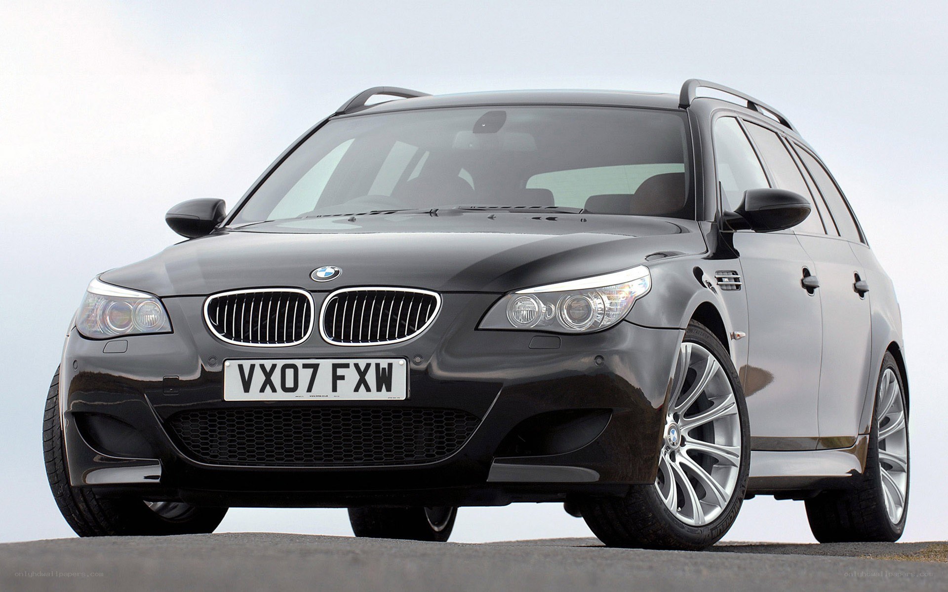 Black BMW M5 Touring