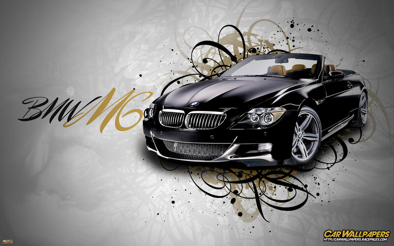 Black Bmw M6 Convertible — Dramatic