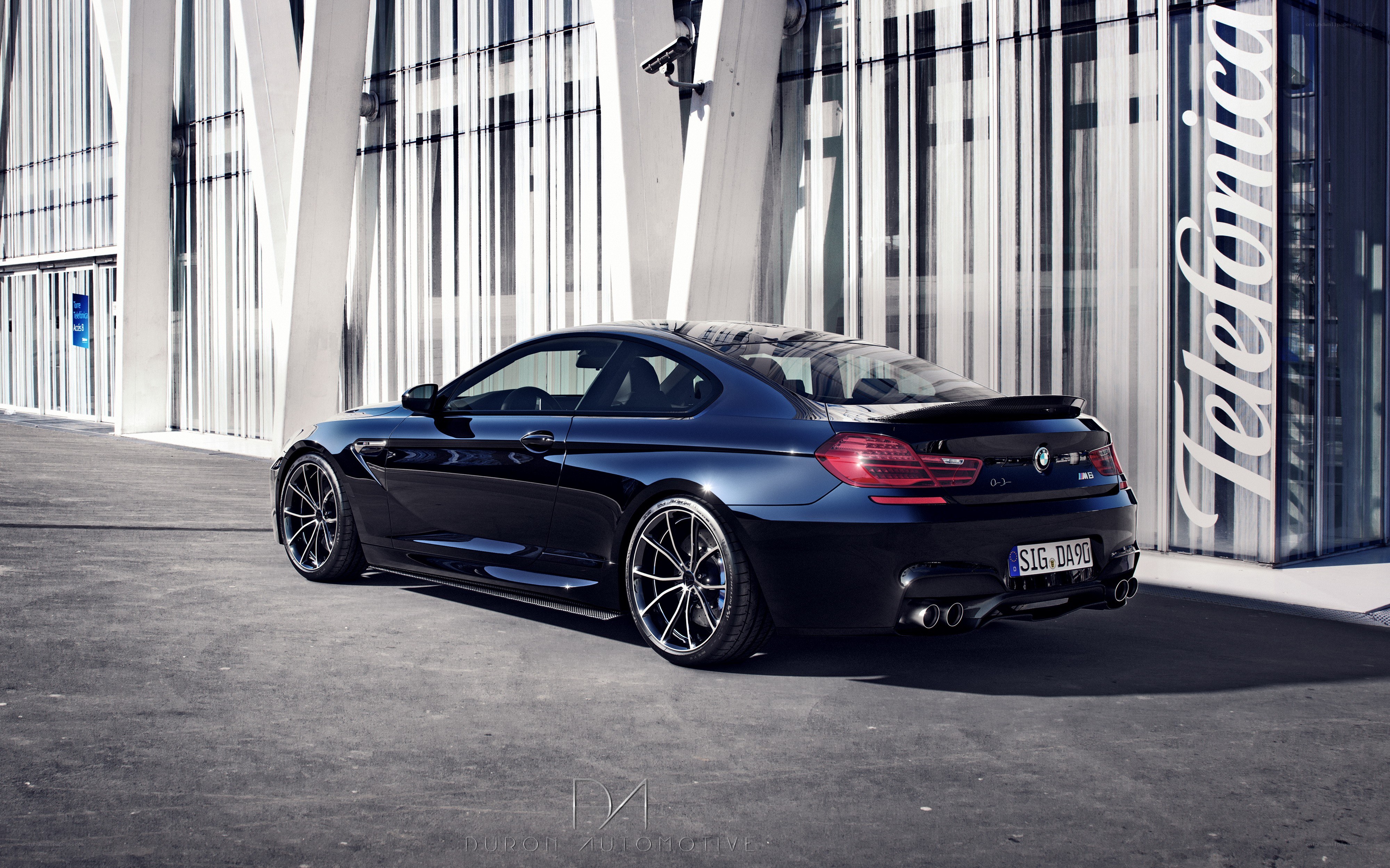 Black BMW M6 Coupe