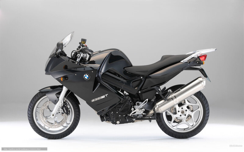 Black BMW Motorcycle — Neutral, Photograph, Exhaust Pipe
