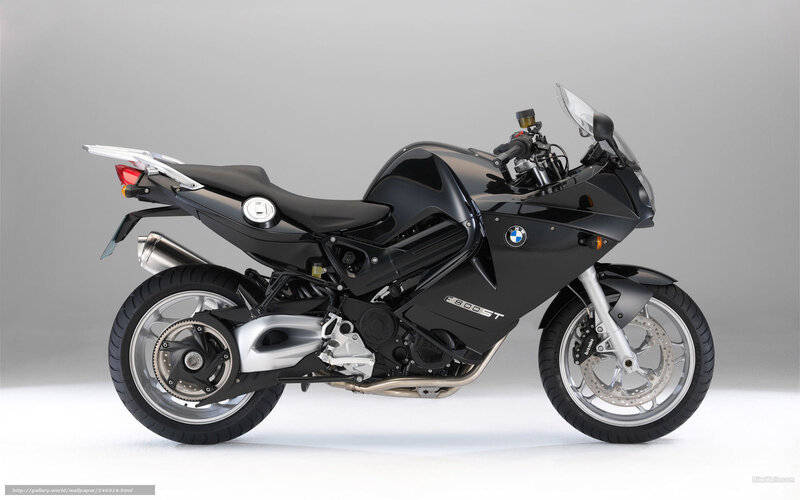 Black BMW Motorcycle — Neutral, Photograph, Windshield