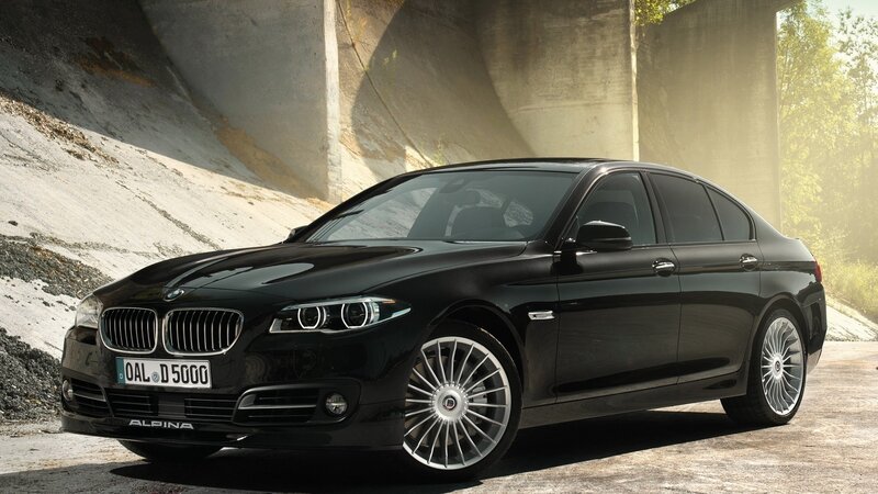 Black BMW Sedan — Dramatic, Afternoon, Photograph, Car, Bridge
