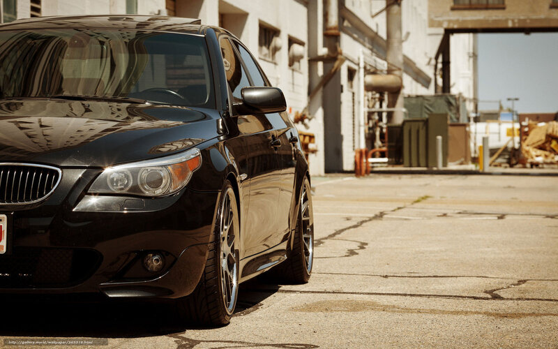 Black Bmw Sedan — Dramatic, Afternoon, Photograph, Car, Building