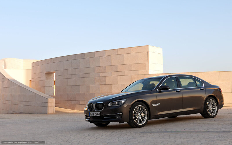Black BMW Sedan — Gray, Serene, Afternoon