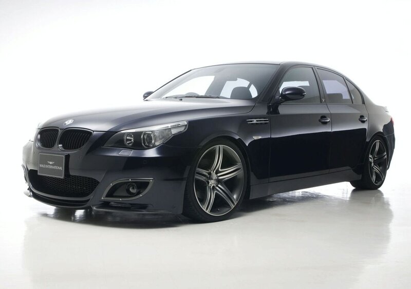 black bmw sedan