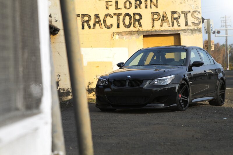 Black Bmw Sedan — Urban