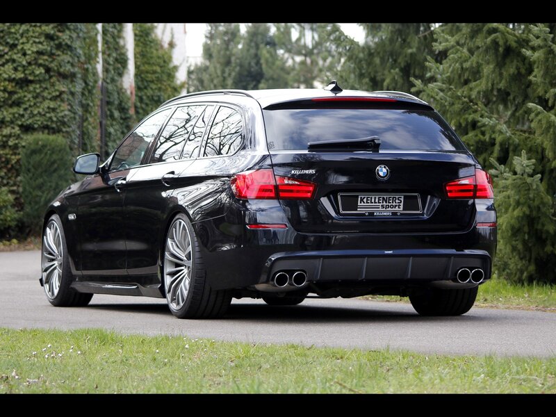 Black BMW Station Wagon — Calm