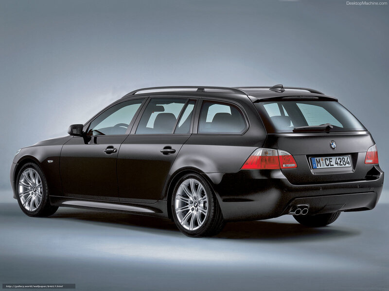 Black Bmw Station Wagon — Neutral