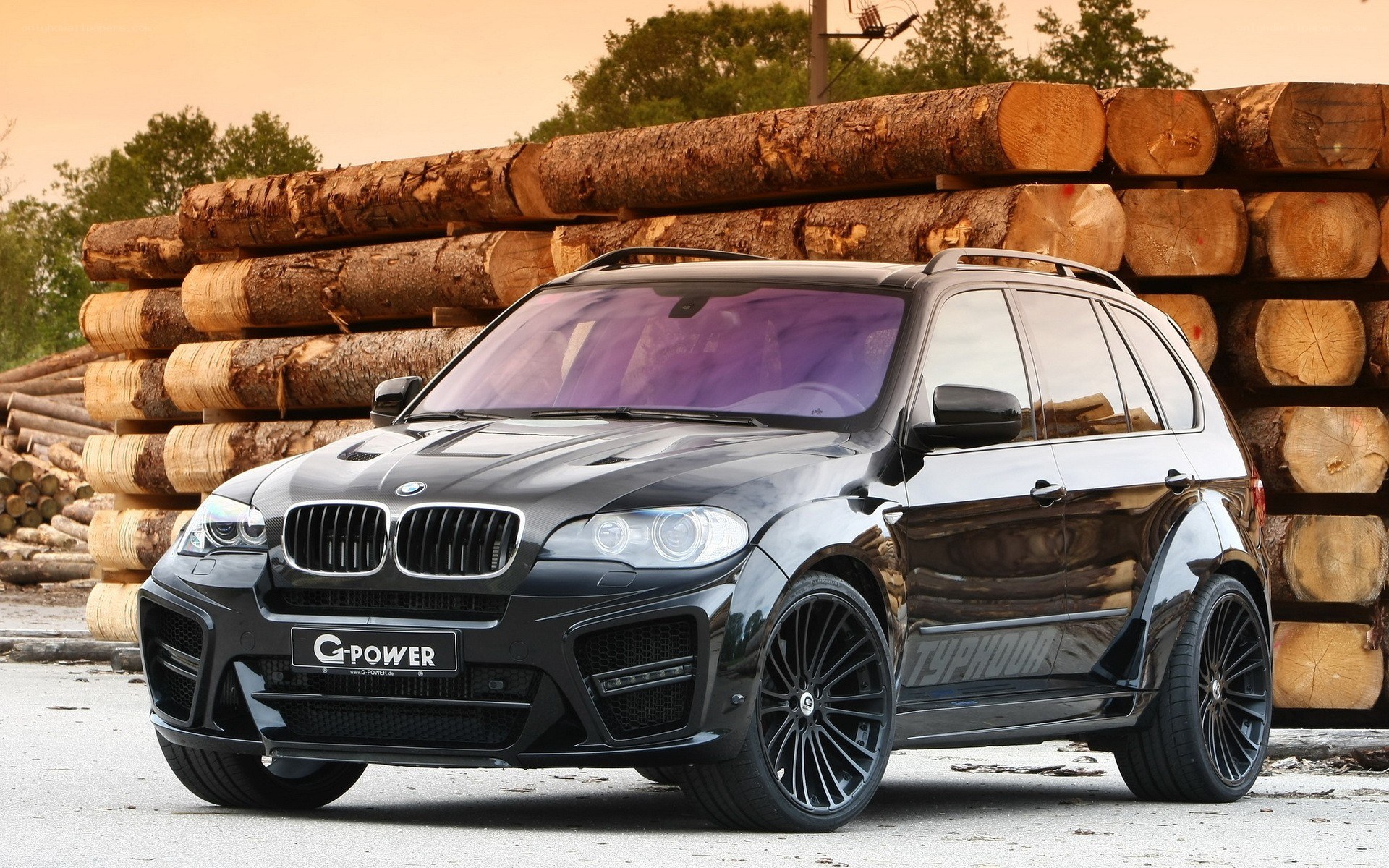 Black BMW SUV with G-Power