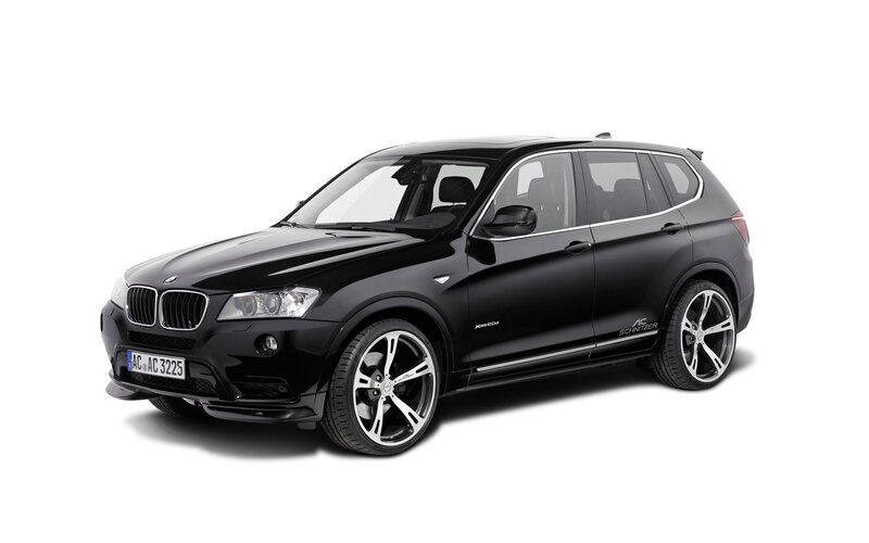 black bmw x3 suv
