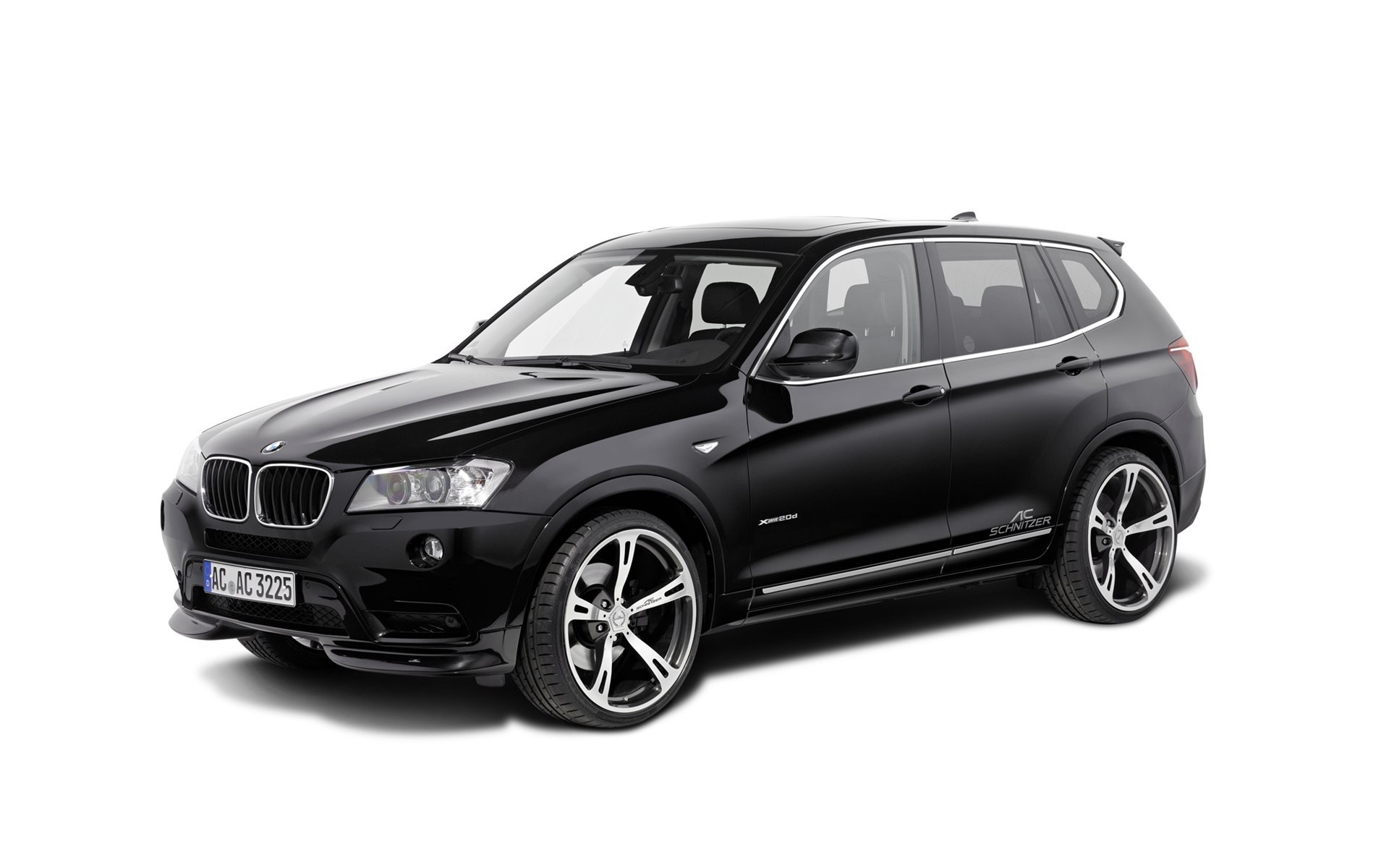 black bmw x3 suv