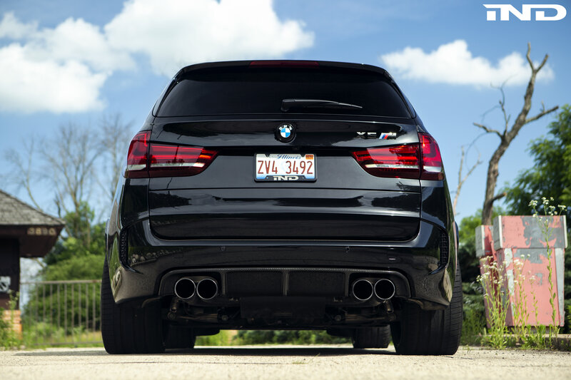 Black BMW X5 M