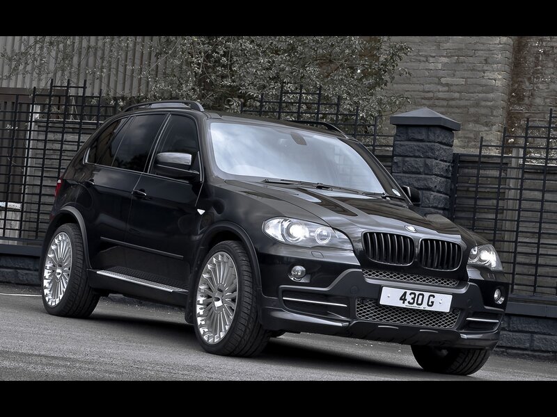 black bmw x5 suv