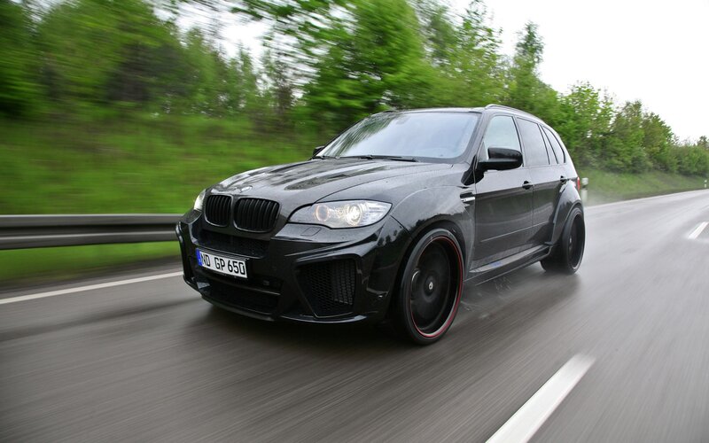 Black BMW X5 SUV — Dynamic