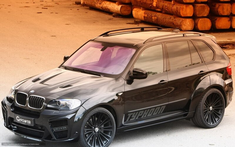 Black BMW X5 Tuned Car