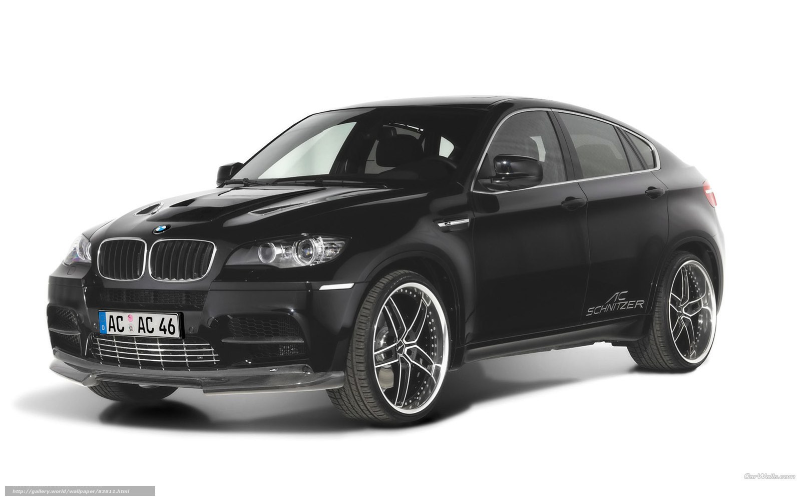 black bmw x6 ac schnitzer
