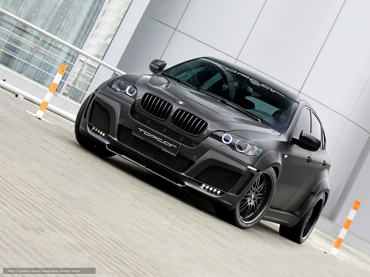 Black BMW X6 by TopCar