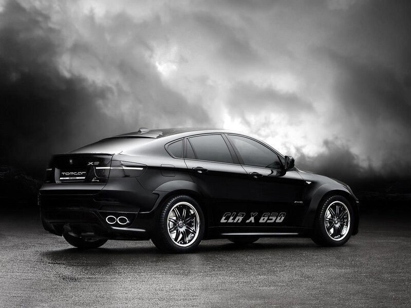 Black BMW X6 CLR