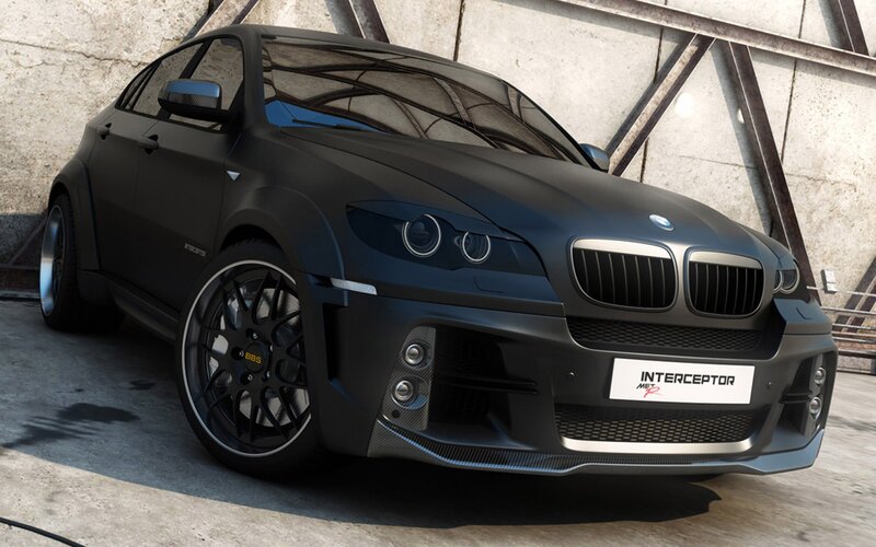 Black BMW X6 Interceptor