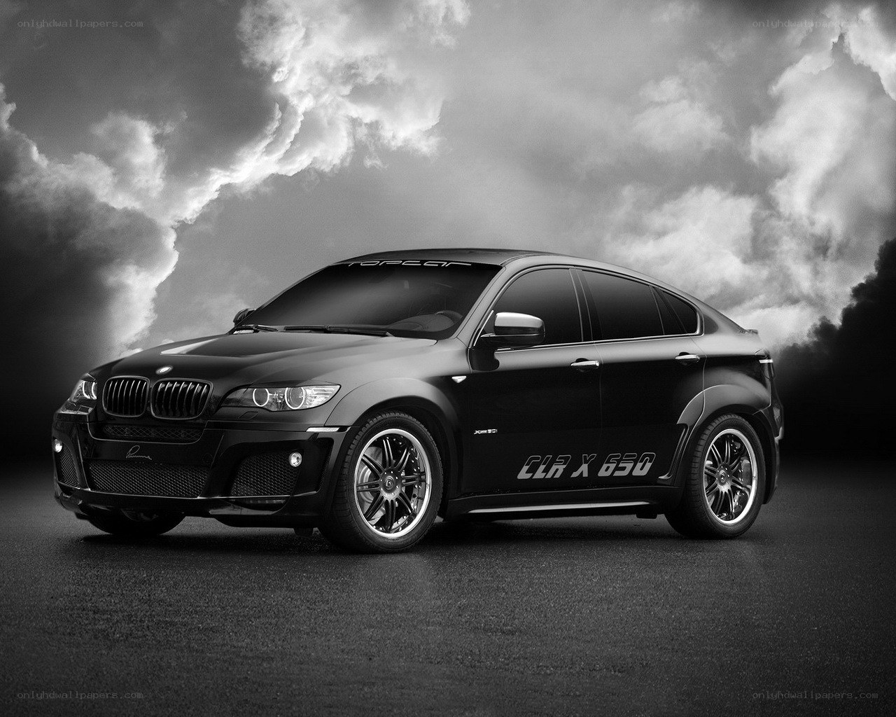 Black BMW X6 M CLR