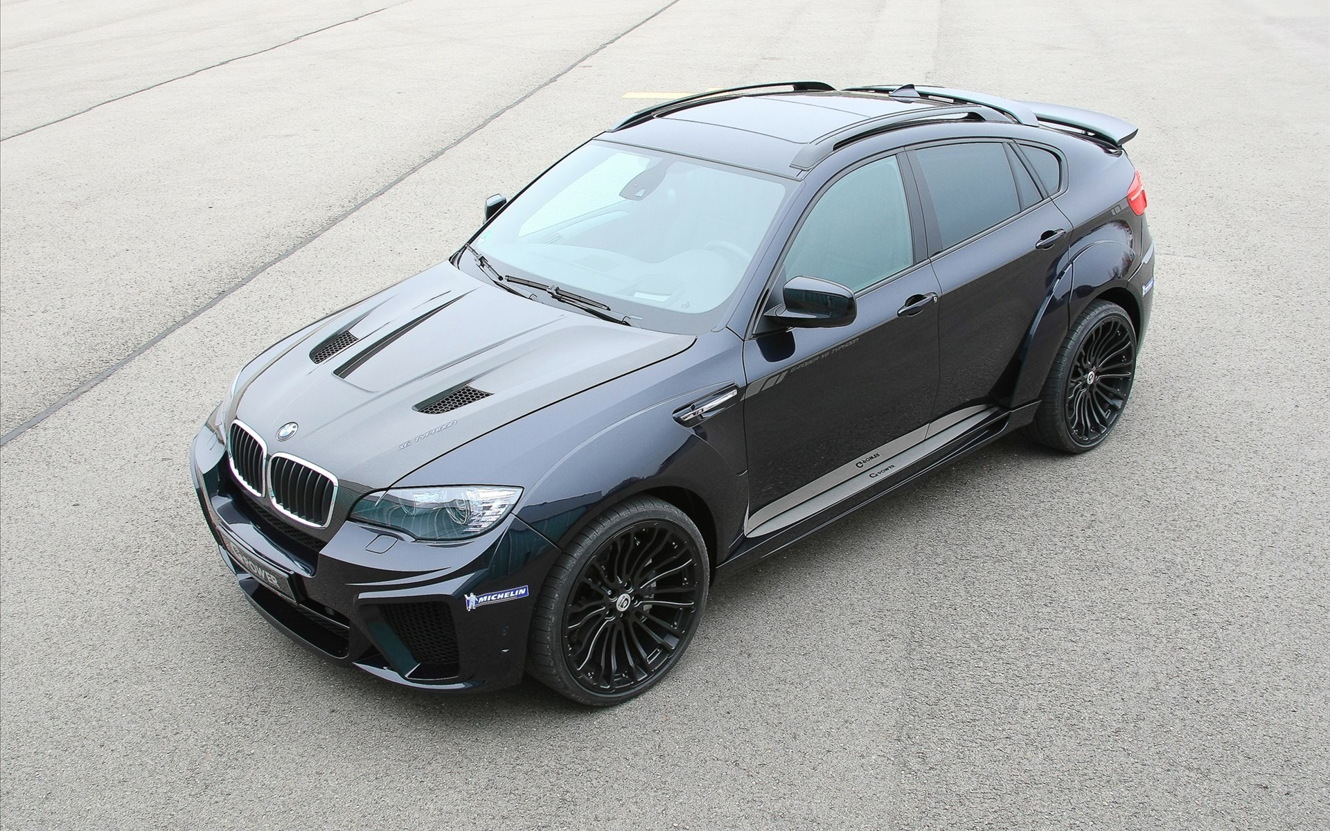 black bmw x6 suv