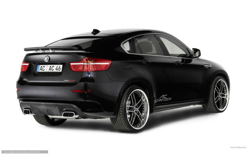 Black BMW X6