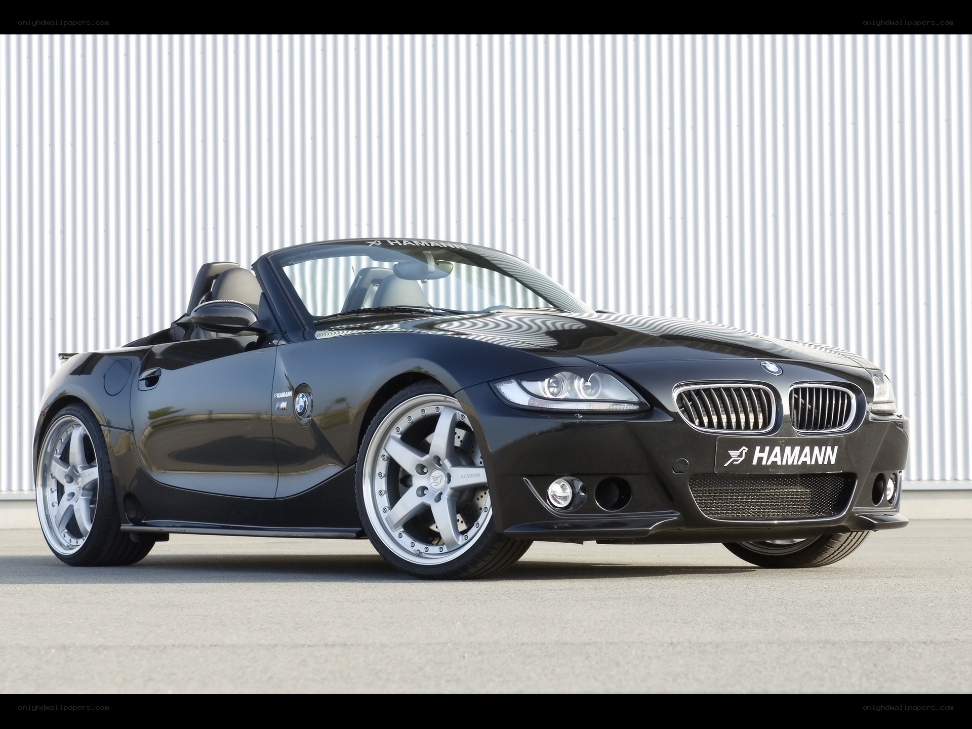 Black BMW Z4 Convertible
