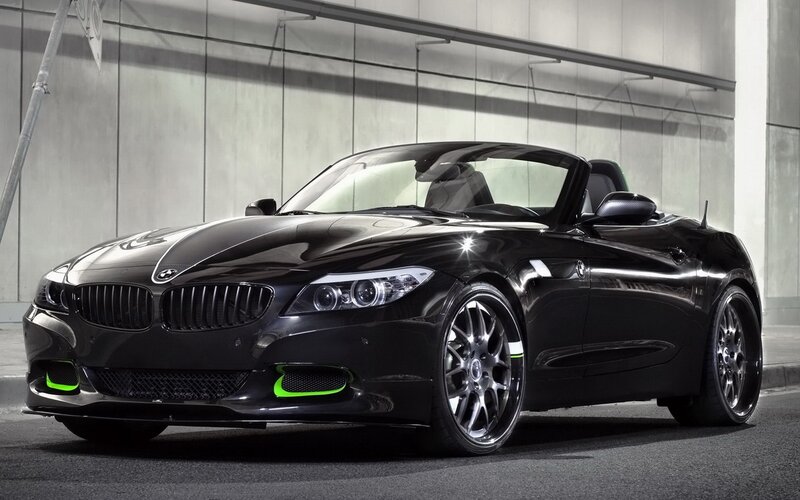 Black BMW Z4 Convertible