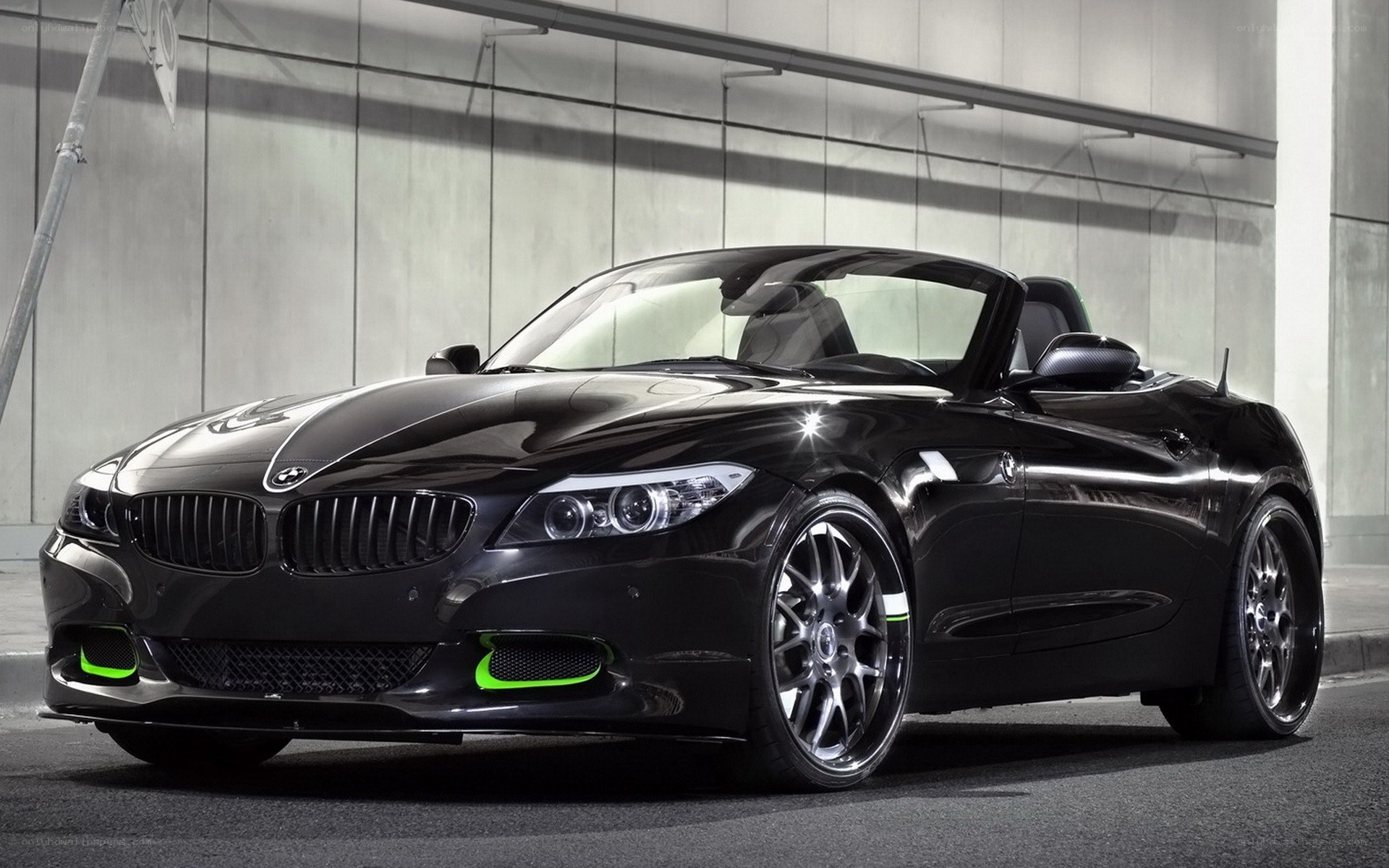 Black BMW Z4 Convertible