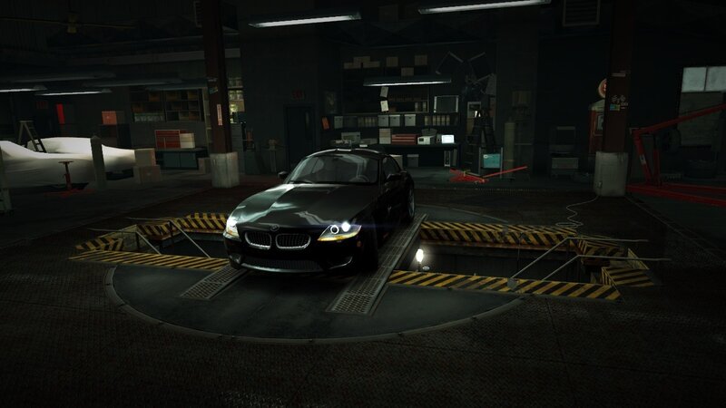Black Bmw Z4 M Car — Dark