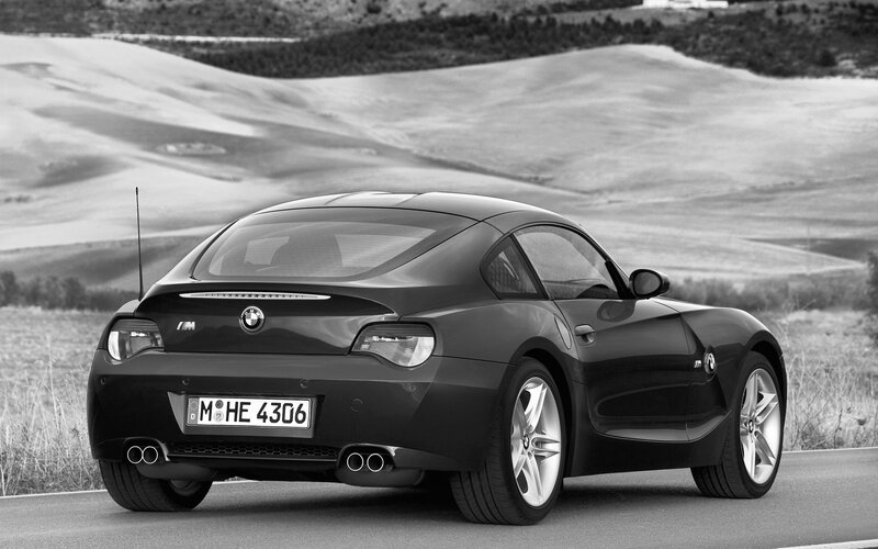 Black BMW Z4 M Coupe — Serene