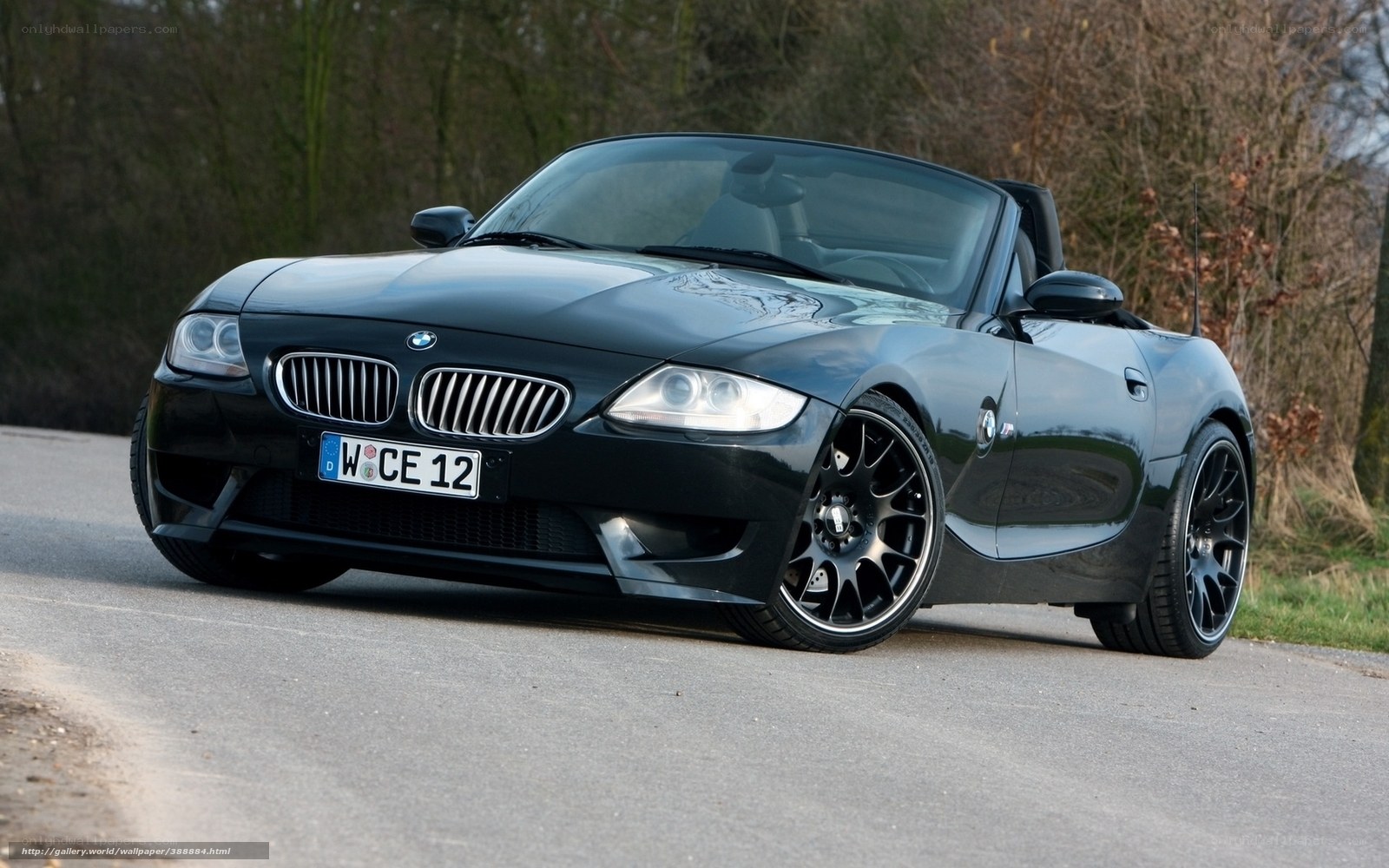 Black BMW Z4 M Roadster