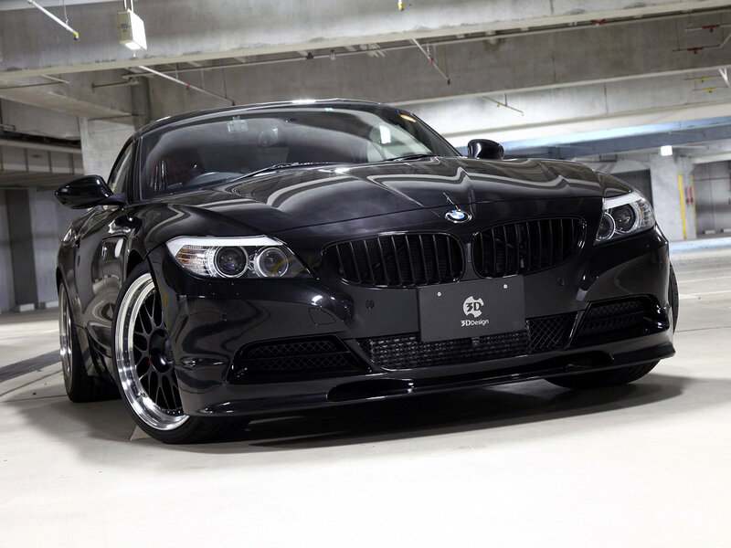Black BMW Z4